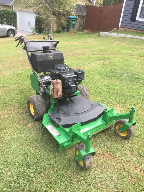 John Deere 36 Inch Walk Behind Mower Behind walk mower deere commercial john mowers stand agriculture inch ca machinery papé