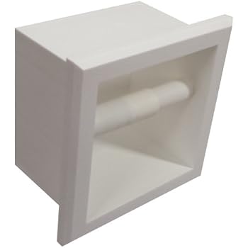 Recessed Tile Toilet Paper Holder Recessed ceramic toilet paper holder tile niche