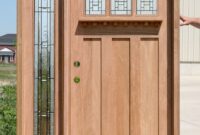 front door with one sidelight Mahogany front door with single sidelights