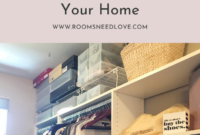 organizing your home where to start When you start organizing your home and life look at the smaller pieces