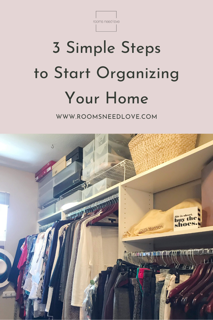 organizing your home where to start When you start organizing your home and life look at the smaller pieces