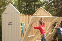 how to make a storage shed Diy shed building tips — the family handyman