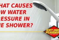 Low Shower Pressure Problems How to fix low water pressure in the shower