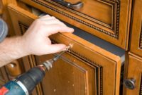 how to install kitchen cabinet hardware How to install kitchen cabinet hardware without coming unhinged