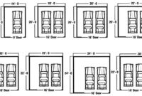 2 1 2 car garage dimensions Garage dimensions car standard plans plan garages diagrams dimension carport floor detached choose board voitures voiture pour visit workshop interior