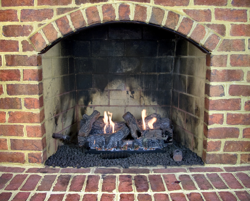 convert gas fireplace to wood burning Gas fireplace conversion