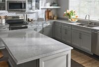 Anthracite Light Quartz Countertops Gray quartz countertops countertops