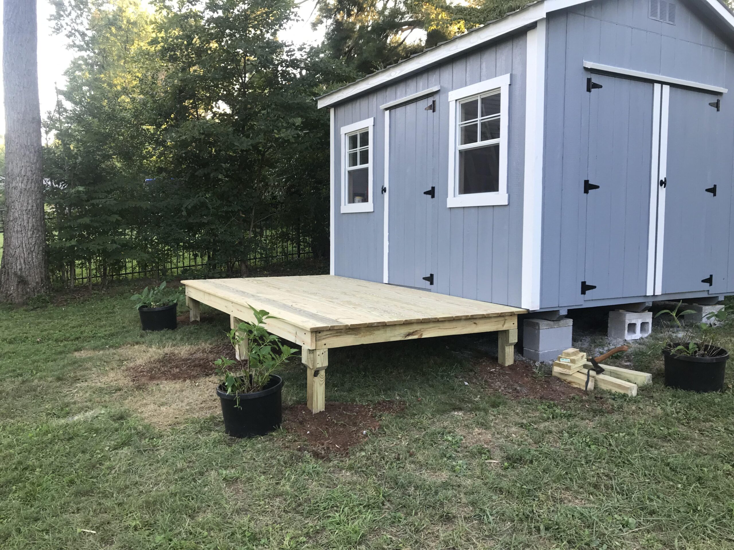 Building a Tool Shed Under a Deck Deck under storage space underneath shed building diy raised extravagant into house measurements 1200 porch sheds choose board