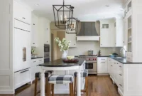 white cabinets with dark granite Benchtops indah indoneso homesaholic trendingposts