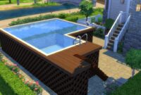 how to build an above ground pool sims 4 Creating a customizable above ground pool in the sims 4