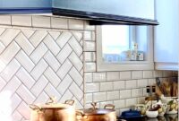 off white subway tile backsplash Subway backsplash tile kitchen off cabinets glass wall cream tiles walls countertops