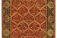 Oriental Rug Red Blue Cream in Center Carbajal oriental red/blue area rug in 2020