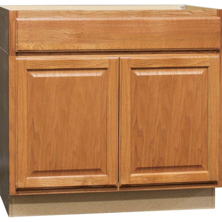 Oak Raised Panel Base Hampton bay hampton assembled 36×34.5×24 in. accessible ada sink base