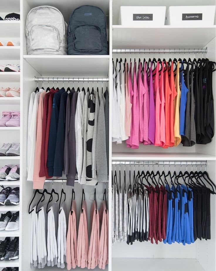 how to organize closet by color Don't buy a closet organizer. try these ideas instead