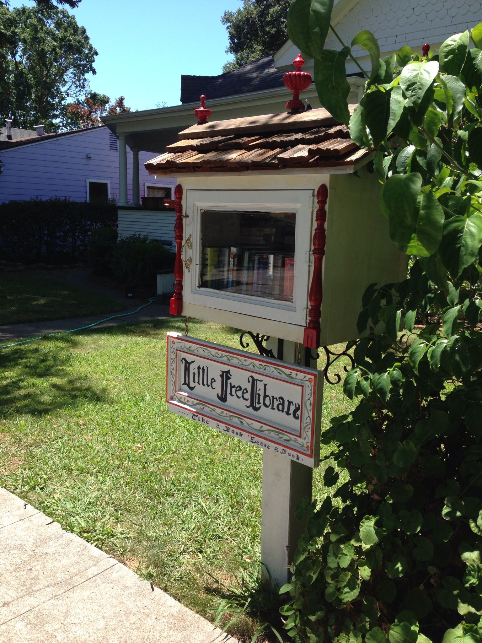 take a book leave a book Encourages unwanted