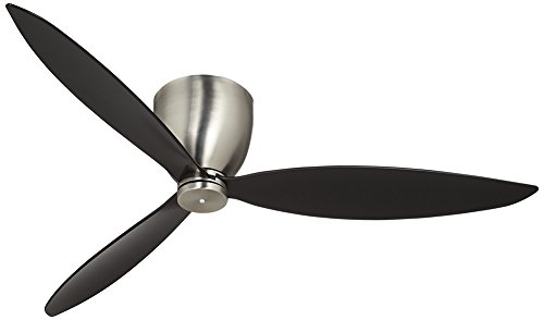 flush mount ceiling fan no light Ceiling flush mount fans fan without light lights hugger amazon orbitor casa brushed steel selling rating reviews check price