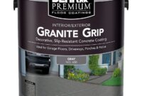 Behr Garage Floor Stain Behr premium 1 gal. #bxc-41 charcoal 1-part epoxy concrete and garage