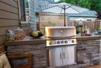 Small Covered Patio Ideas with Grill Small covered patio grill idea