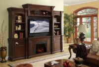 wall unit entertainment center with fireplace Legends furniture camden 68 in. fireplace tv console with optional wall