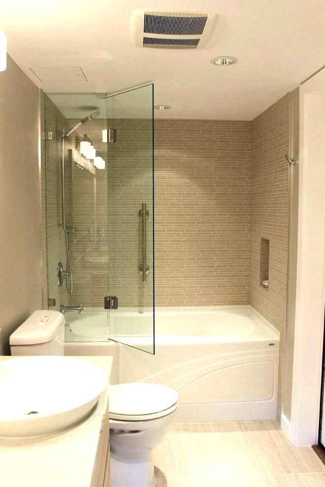 half glass shower door for bathtub | Full bathroom remodel