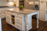 kitchen island white marble top Granite kitchen islands: pictures & ideas from hgtv