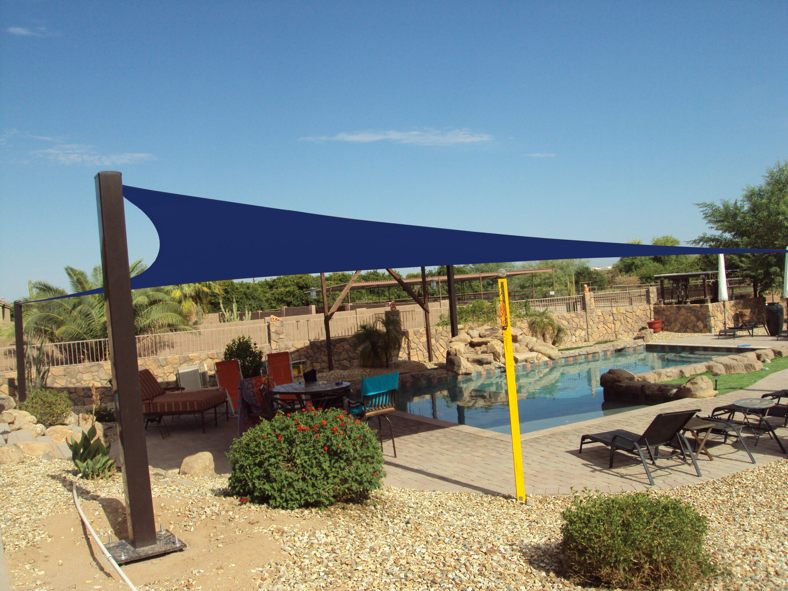 CleVR Sun Shade Sail Canopy New premium clevr sun shade canopy sail 20'x16' rectangle uv outdoor