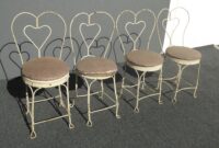 ice cream parlor table and chairs Parlor refinished