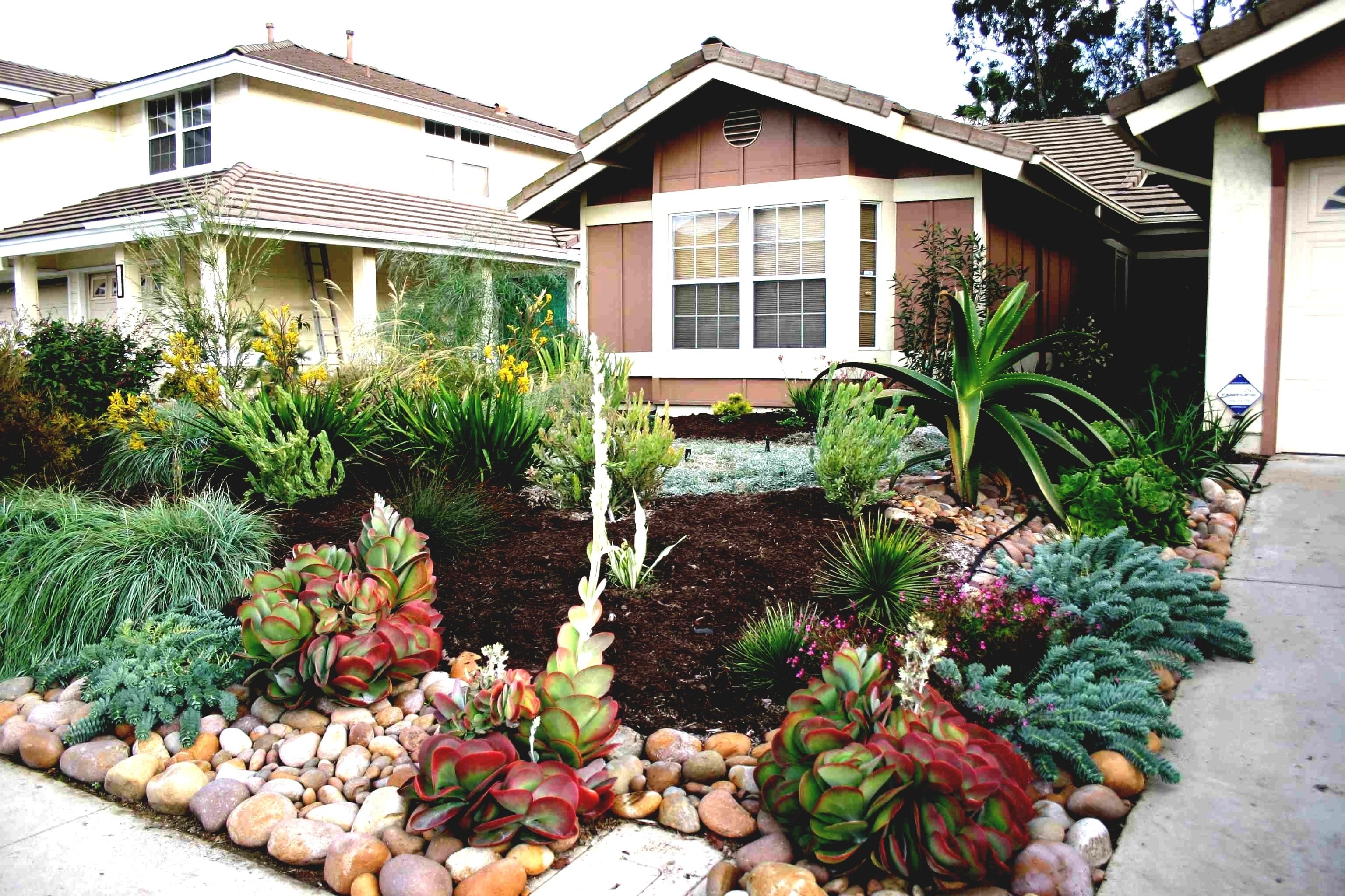 10 Stylish Ideas For Front Yard Landscaping Without Grass 2022