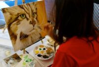 painting with a twist paint your pet Twist painting pet paint dog