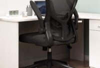 desk chair with flip up arms Office chair desk chair computer chair with lumbar support flip up arms