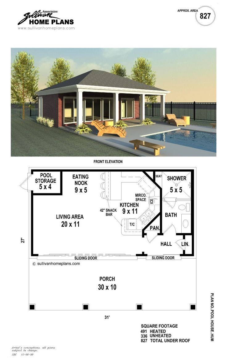 pool house plans with bathroom Most beautiful pool houses that feel like vacation