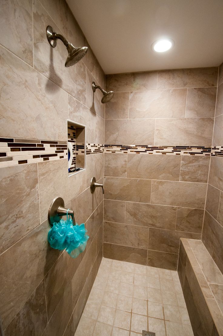 shower with 2 shower heads Two shower heads design ideas & remodel pictures