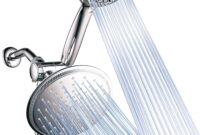 Rain Shower with Handheld and One Jet Best rain shower head and handheld combo 2022