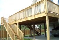 how to build a raised deck Building a raised deck with roof