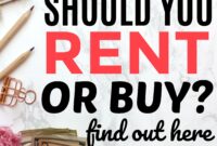 should you rent or buy a house in 2023 Should you rent or buy a house?