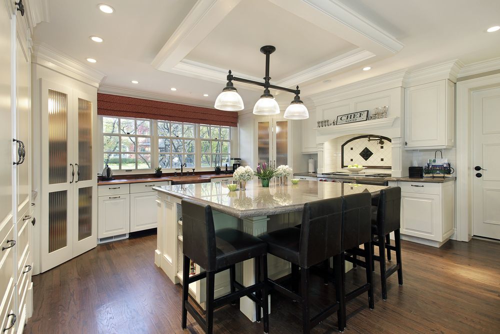 square kitchen island with seating Creative square kitchen island with seating