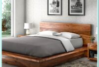 Wood Bed Frames Headboard King King platform bed frames selections