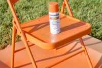 how to spray paint metal furniture How to spray paint metal patio furniture