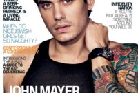 Magazine Details magazine covers 2009 mayer john men fashion magazines cover december month