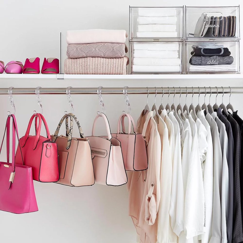 how to organize closet by color the home edit The home edit's tips for a clutter-free closet