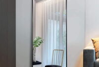 full length mirror with mirror frame Mirrors tinytimes thickened windowpane leaning