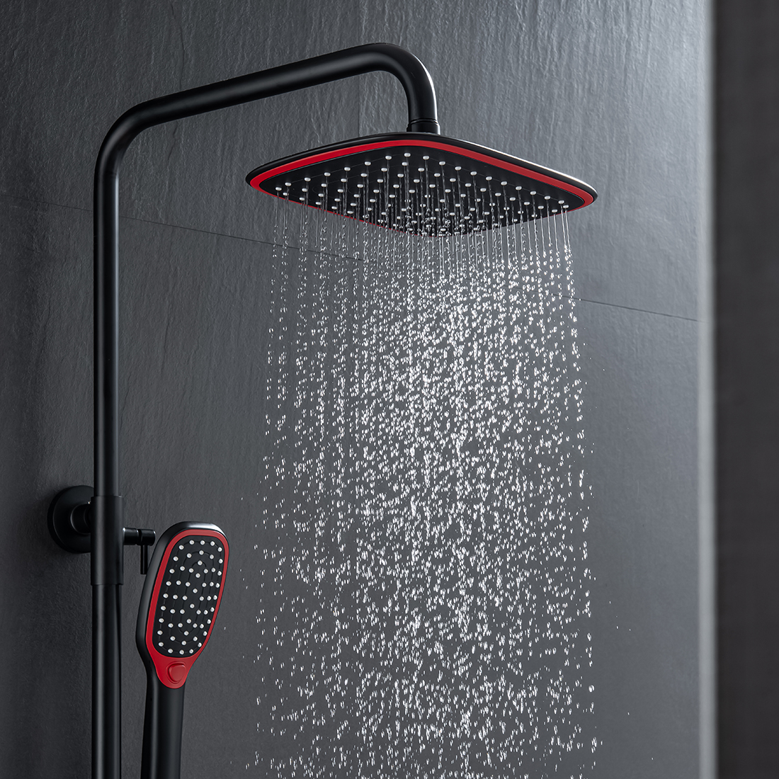 rain shower system with handheld Rain shower system brushed nickel , shower head handheld combo, rain