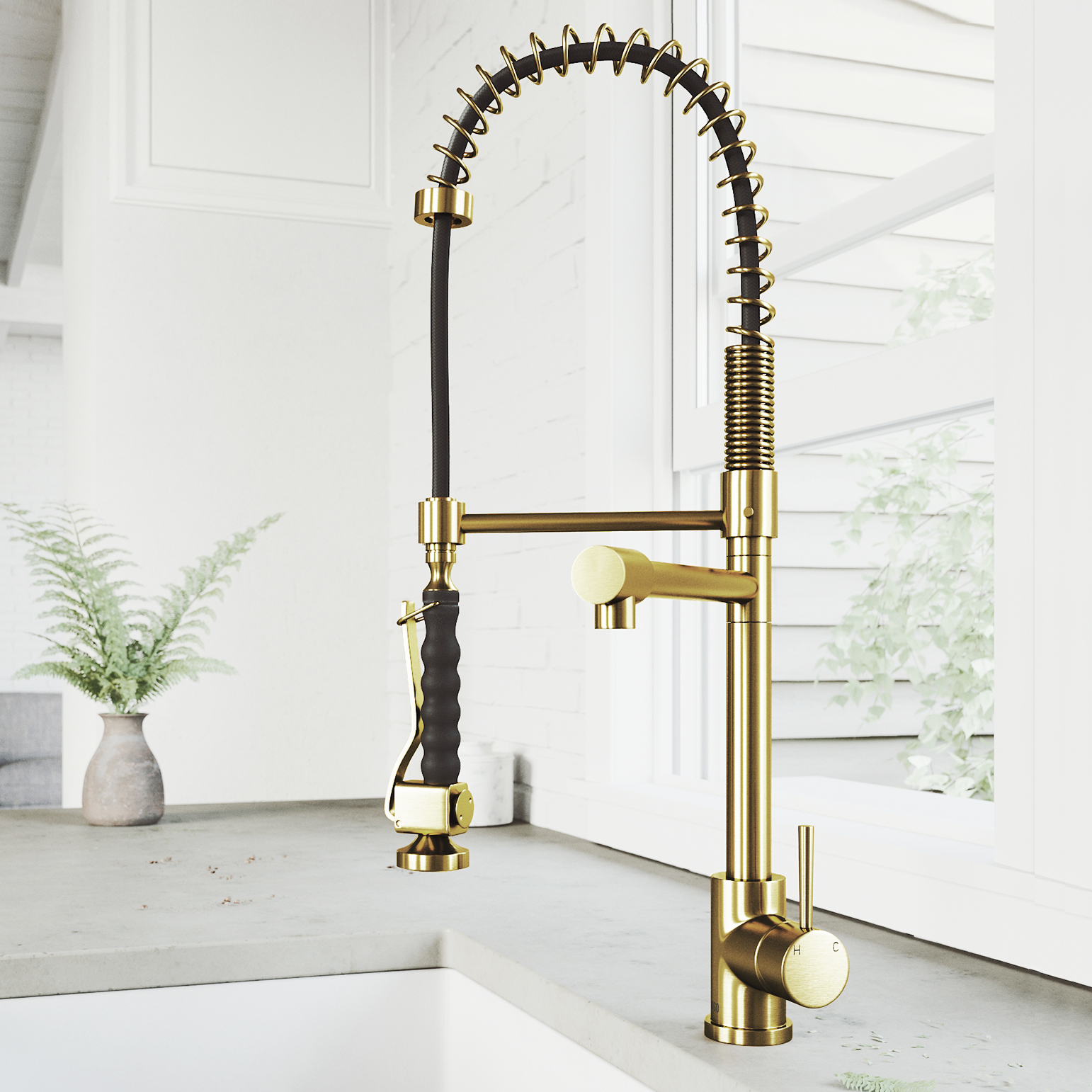 vigo pull down spray kitchen faucet Vigo kitchen faucet spray pull handle single down zurich