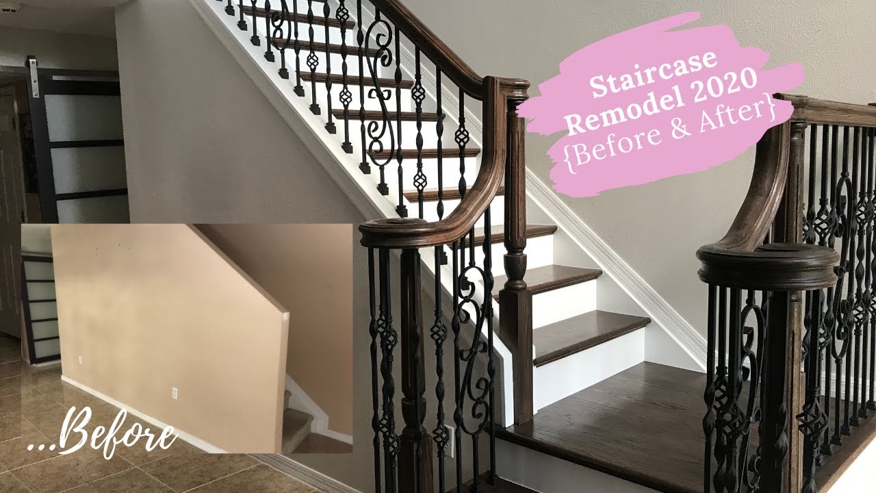 staircase remodel before and after Basement stairs remodel staircase before after remodeling choose board stairway open