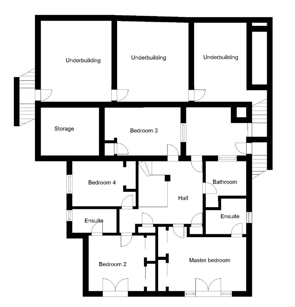 House plans: Stunning self build on a sloping plot in Edinburgh