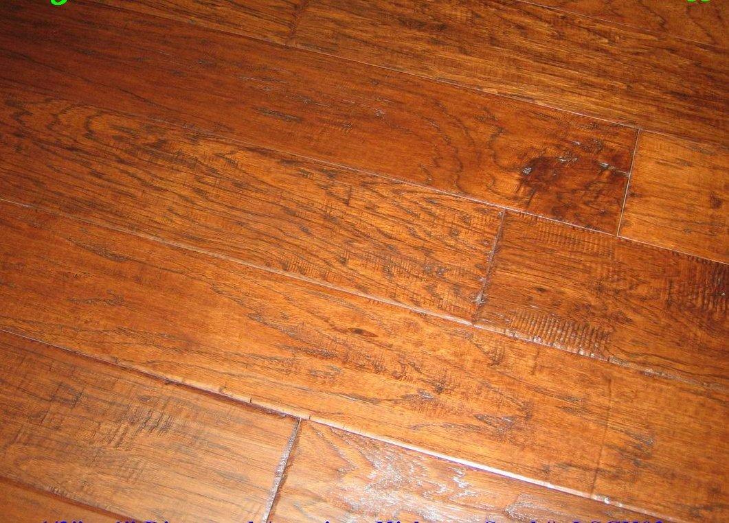 Distressed Engineered Hardwood Flooring Bruce take home sample