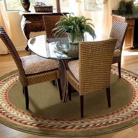 round rug under kitchen table Brian home: round rug under kitchen table