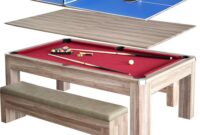 pool table and dining table combo Pool dining table tables into convert elegant makes company dinner room odditymall wooden converting choose board transform