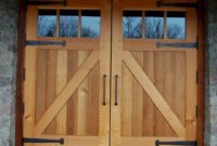 barn door style garage door Doors sliding barn garage door cedar style luxesource modern bathroom contemporary interiors interior arizona luxe