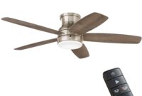 52 ceiling fan with light and remote Shop catalina chrome-finish 5-blade 52-inch crystal ceiling fan